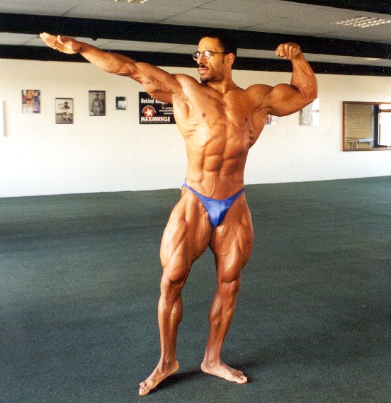 Andy Palmer displaying great symmetry