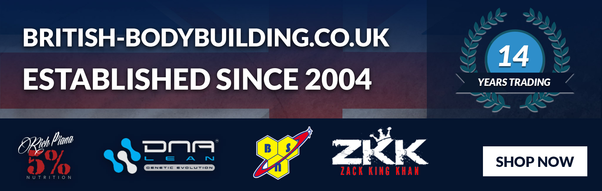 British-Bodybuilding.co.uk - Established since 2004 - 14 Years Trading